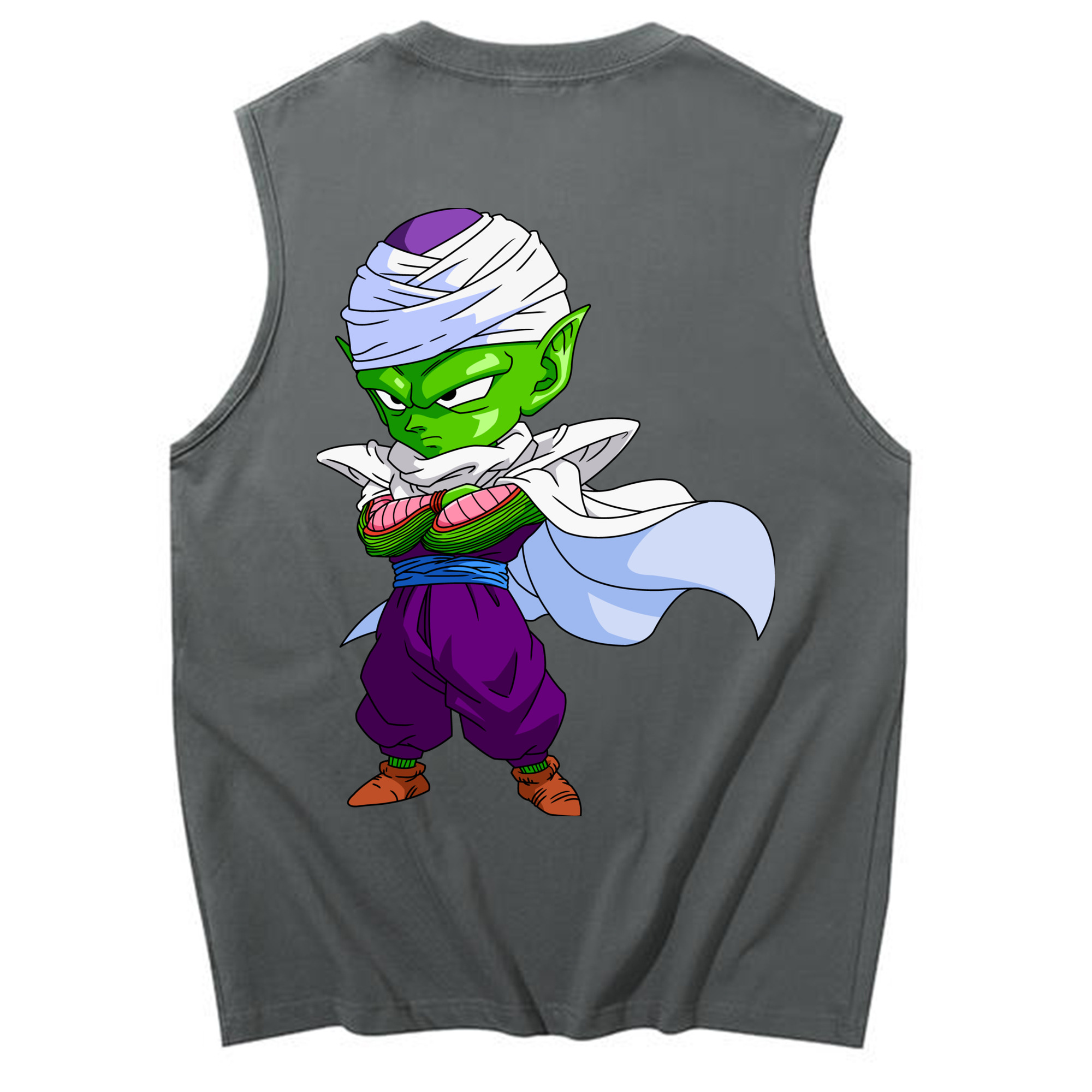 （画像用） ドラゴンボール ピッコロ DRAGON BALL Piccolo コットン100％タンクトップ（背面プリント）